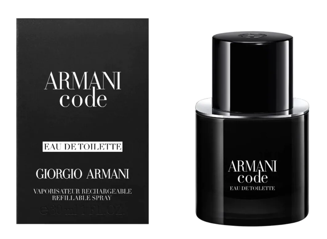 Giorgio Armani Code Refillable Woda toaletowa dla mężczyzn, 30 ml