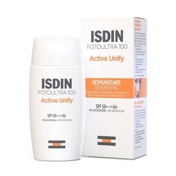 „Active Unify“ depigmentuojantis veido kremas nuo saulės SPF50 Apsauga nuo saulės vaistinėje