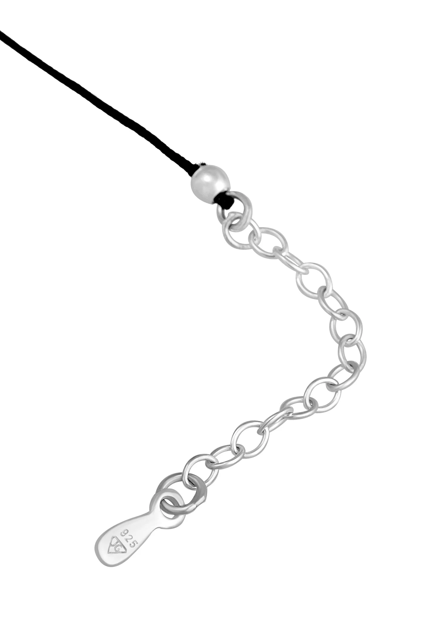 Elli Femmes Choker Goutte Pendentif avec Cristal en Argent Sterling 925
