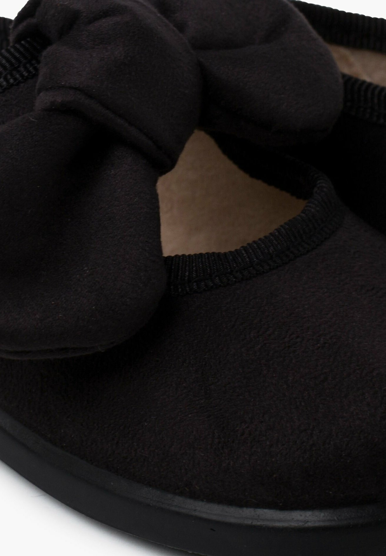 Pisamonas MERCEDITAS BAMARA CINTA ADHESIVA LAZO TIPO ANGELITOS - Ballerines à bride cheville - black