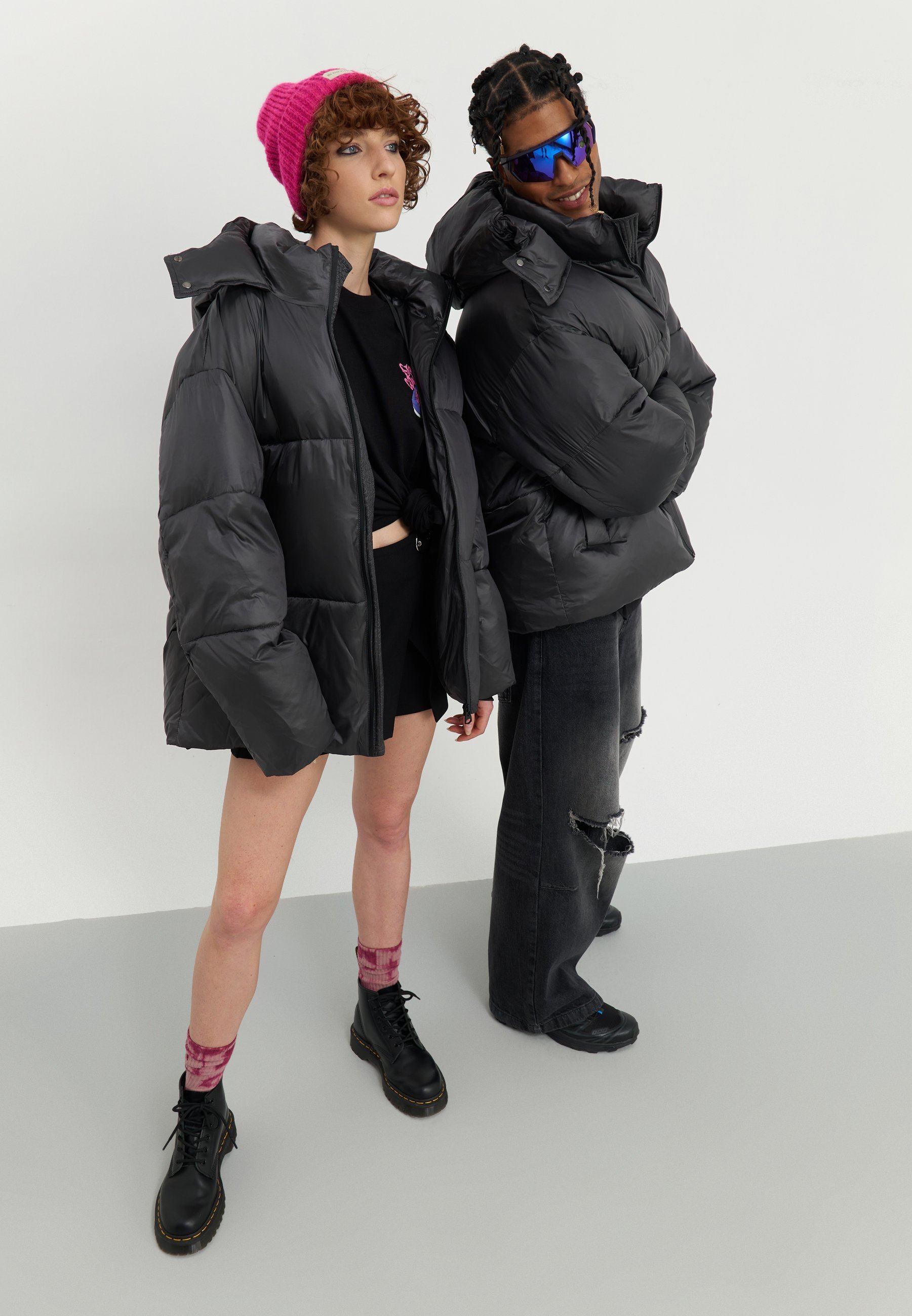 YOURTURN UNISEX - Winterjas - zwart