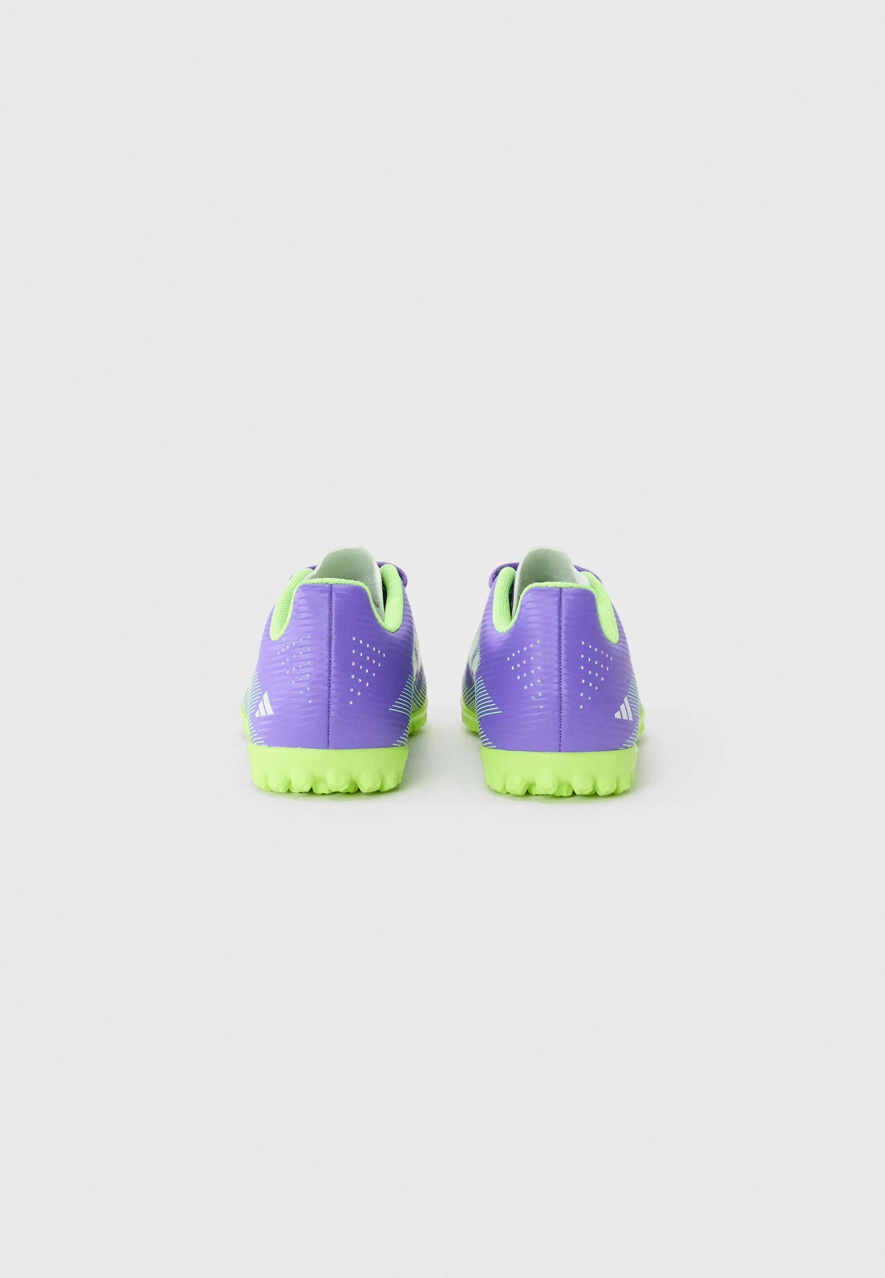 adidas Performance F50 CLUB UNISEX - Turf voetbalschoenen - paars/wit/helder citroengeel