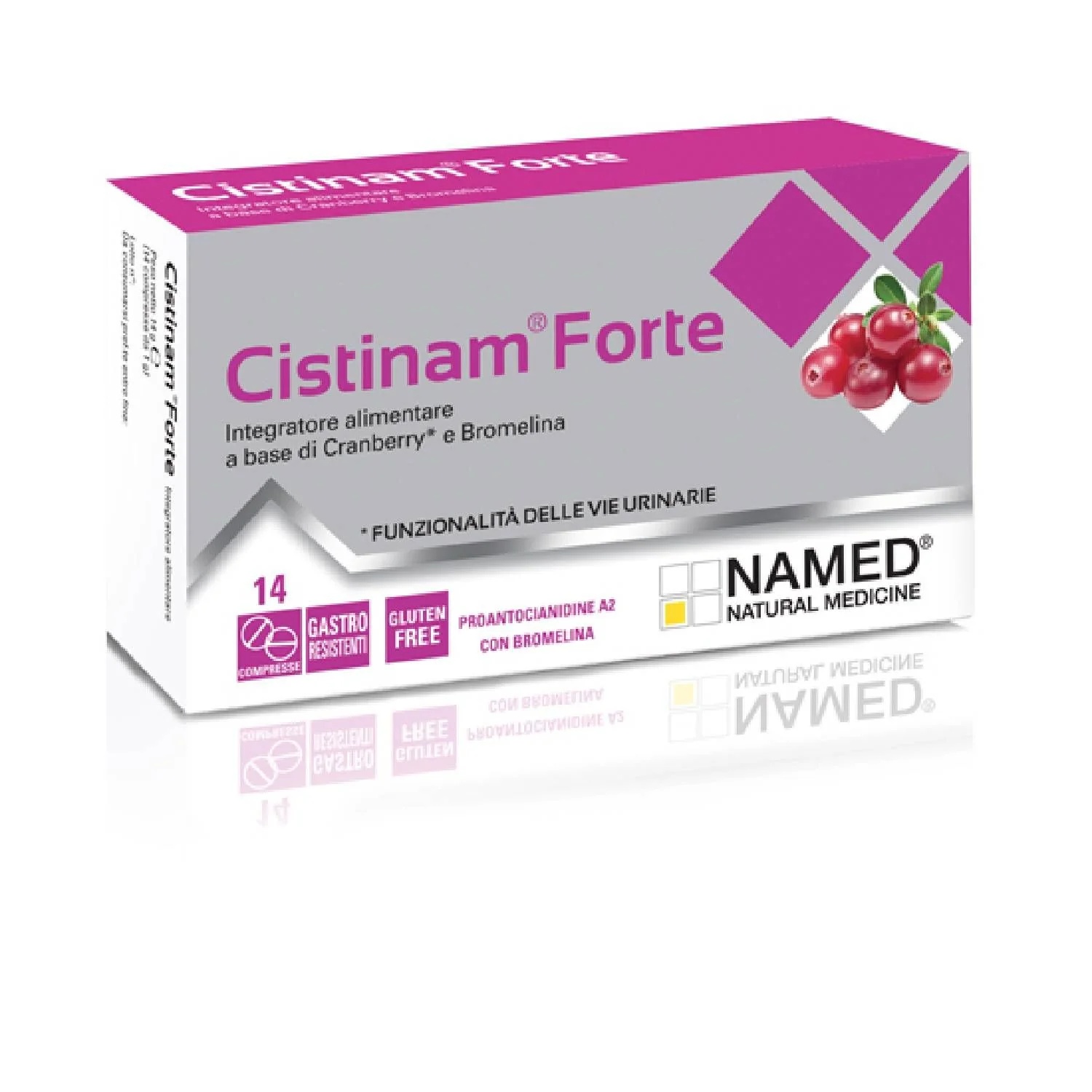 GENAAMD Cistinam Forte 14 tabletten Urinewegfunctie