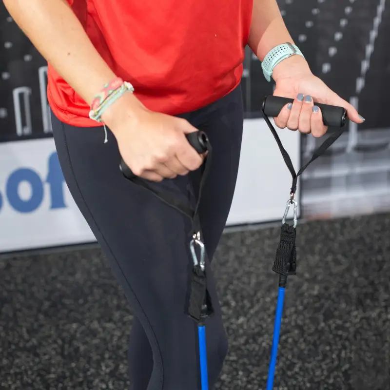  Softee Set mit 5 elastischen Trainingsbändern