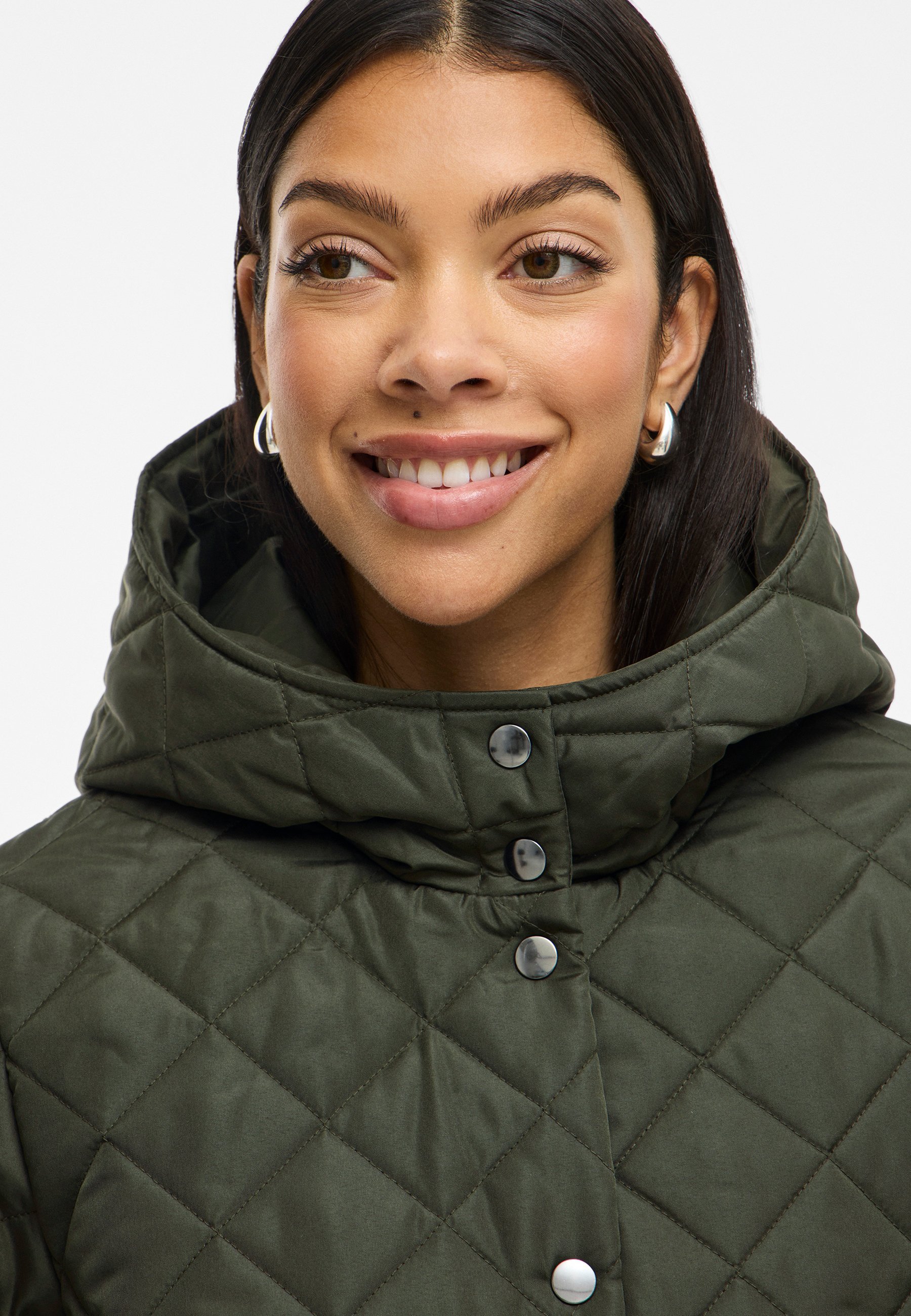 VILA VITATE LS HOODED - Manteau d'hiver - Deep Depths