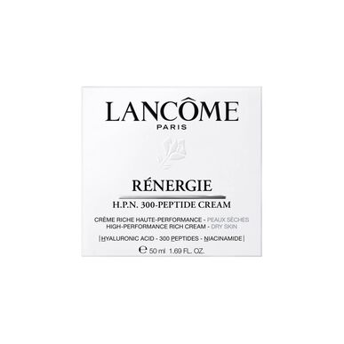 Lancôme Rénergie HPN 300 Peptide Cream Rich Dry Skin -ikääntymistä ehkäisevä ryppyvoide kuivalle iholle 50 ml