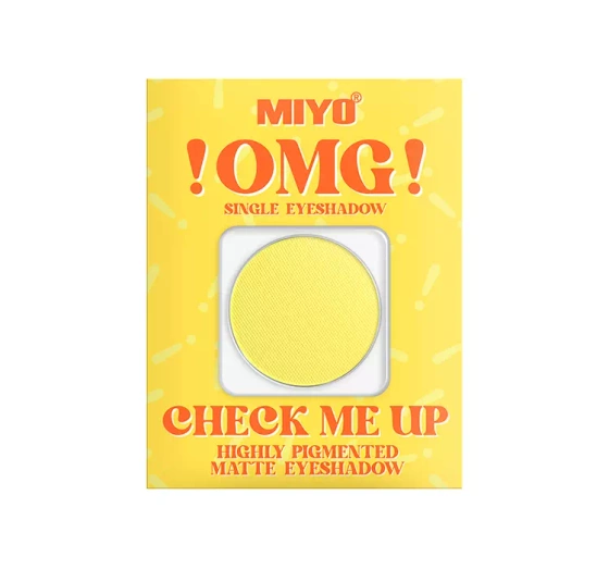 MIYO OMG MATTE EYESHADOW MATOWY CIEŃ DO POWIEK 10 SUNFLOWER 1,3G