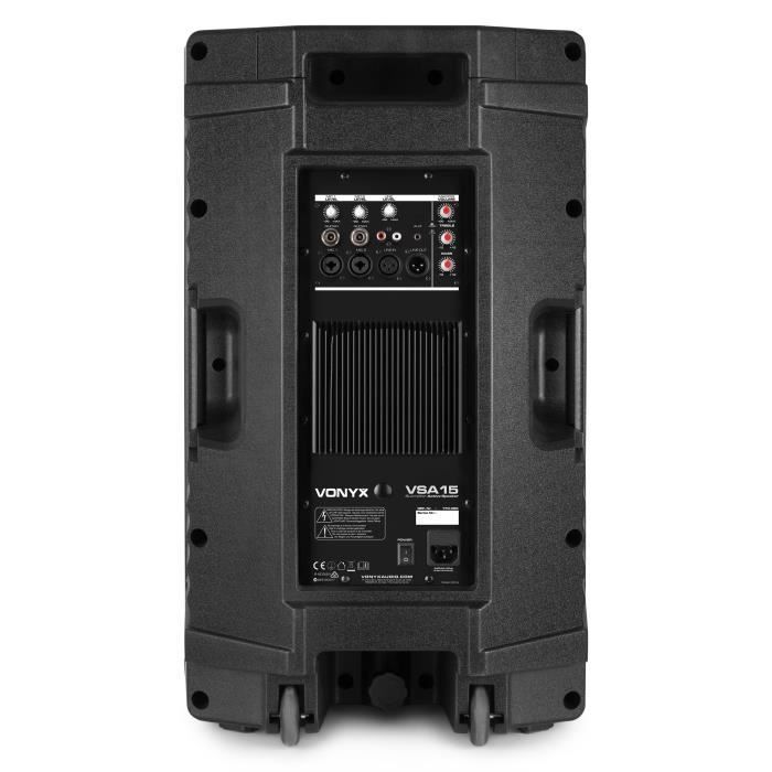Enceinte active bi-amplification VSA15 - VONYX - 15