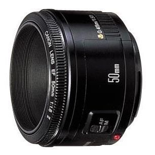 Objectif - CANON - EF 50mm f/1.8 II - Ouverture F/1.8 - 5 lames de diaphragme - 6/5 éléments/groupes
