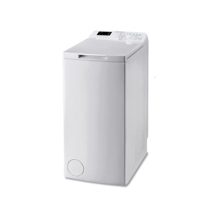 Lave-linge Top - INDESIT - BTWS50400FR - 5 kg - Essorage 1000 tours/min - Classe C