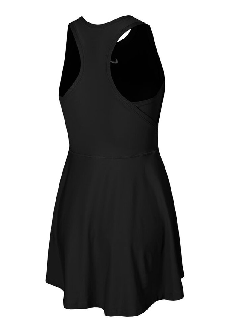 Robe Nike Performance VICTORY - Robe en jersey - Noir et blanc