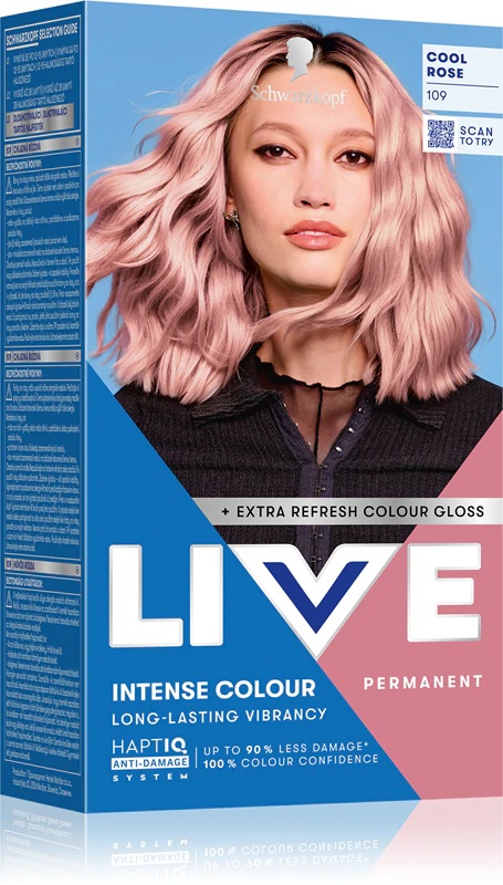 Schwarzkopf LIVE Intense Colour permanentna barva za lase