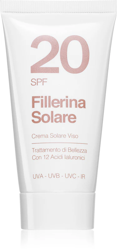 Protetor solar facial Fillerina Sun Beauty FPS 20