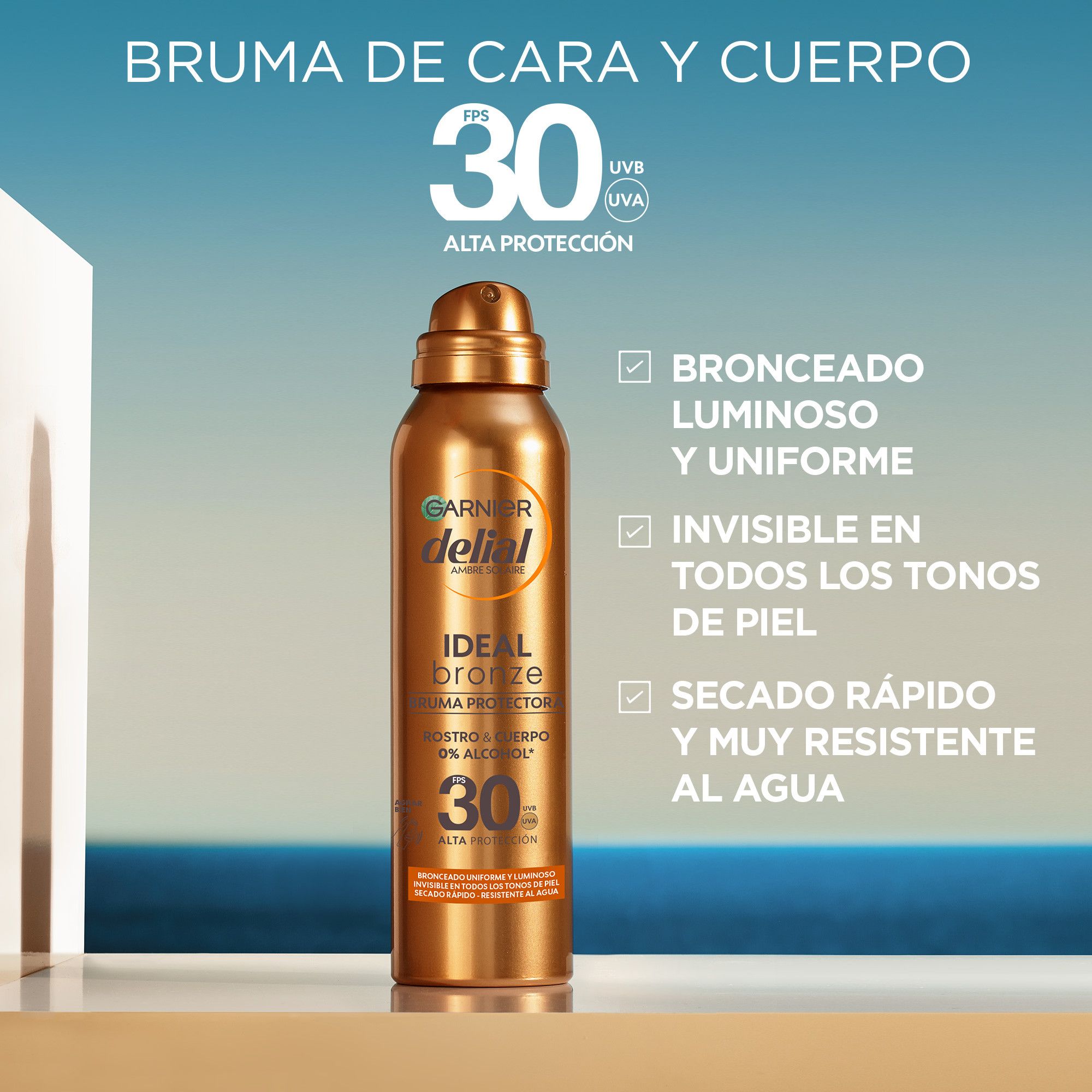 Delial Ideal Bronze zaštitna krema SPF30 Bronzirajući puder