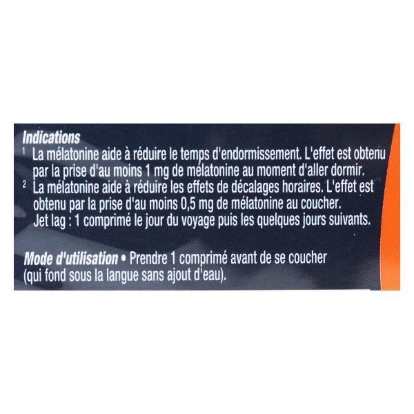 Valdispert Sommeil Rapide Extra Fort 1.9mg Mélatonine Lot de 2 x 40 comprimés