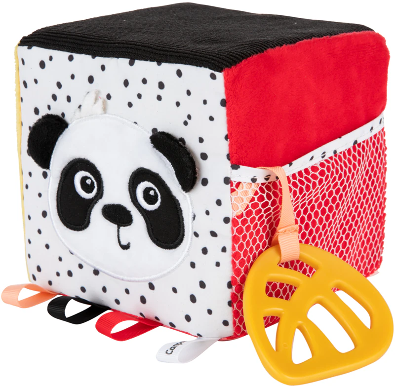 Měkké senzorické bloky Canpol babies BabiesBoo Soft Activity Cube