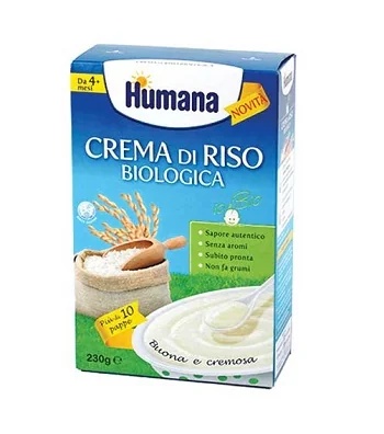 HUMANA Humana Biologische Rijstroom Glutenvrij 230 g Babyvoeding