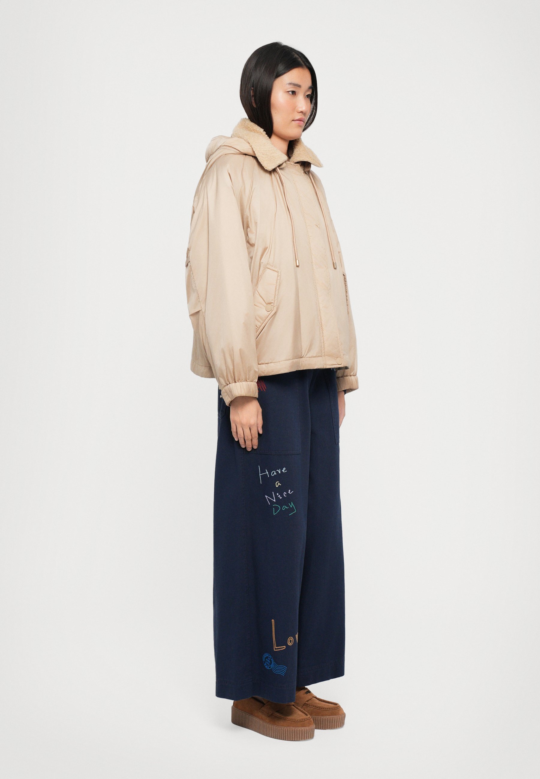 WEEKEND MaxMara ARLES - Zimní bunda - béžová