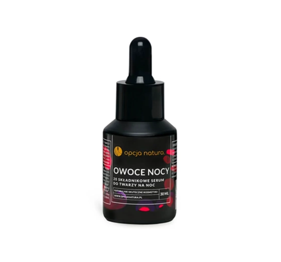 Opcja Natura Owoce Nocy serum do twarzy na noc 30 ml