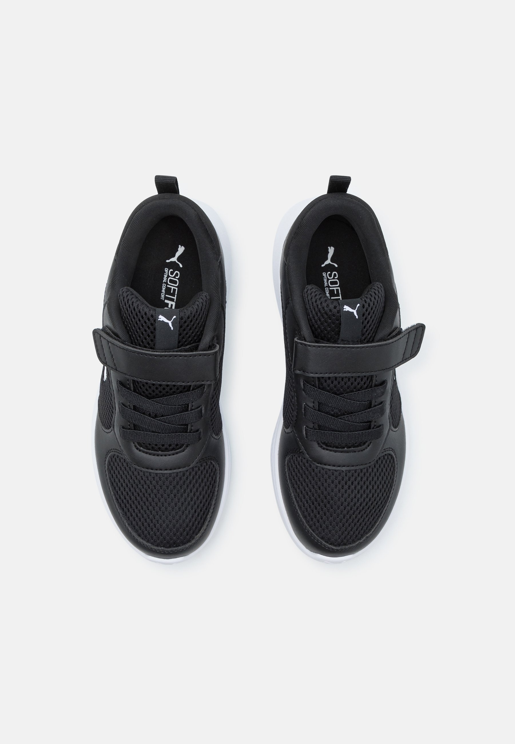 Puma FUN RACER 2 UNISEX - Løpesko - svart/hvit