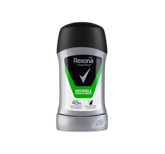 Rexona Invisible Fresh Power antyperspirant w sztyfcie dla mężczyzn 50 ml