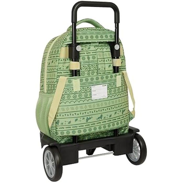 Mochila con ruedas - SAFTA - Mufasa - Compacta - Desmontable - 33x22x45 cm