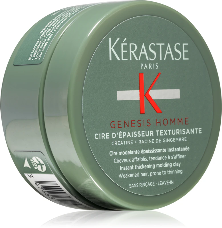 Kérastase Genesis Homme Cire D'Épaisseur Texturisante modellerende stylingpasta voor zwak en vallend haar