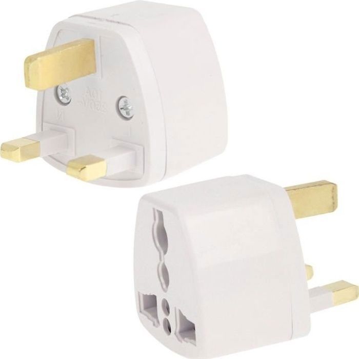 Universele reisstroomadapter voor Engeland (VK)