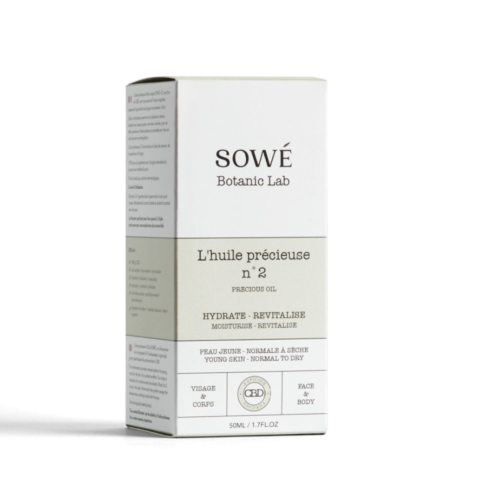 Sowé botanic lab L'huile précieuse n°2 - CBD - Booster Detox
