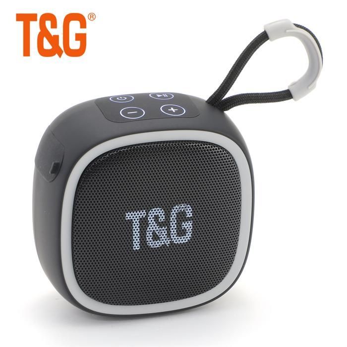 Haut-parleur sans fil portable - RNCYN - TG813 - 5-10W - Microphone intégré - 500-1000mAh - Connexion sans fil