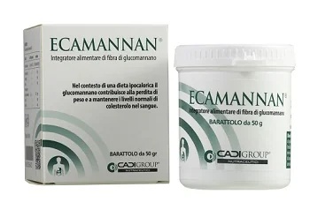 ECAMANNAN Complément alimentaire en poudre Ecamannan à base de glucomannane et de fibres 50 g