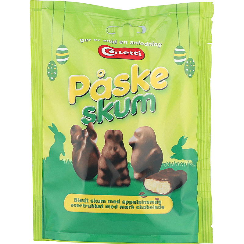 Carletti påskeskum 70 g/appelsinsmag Carletti