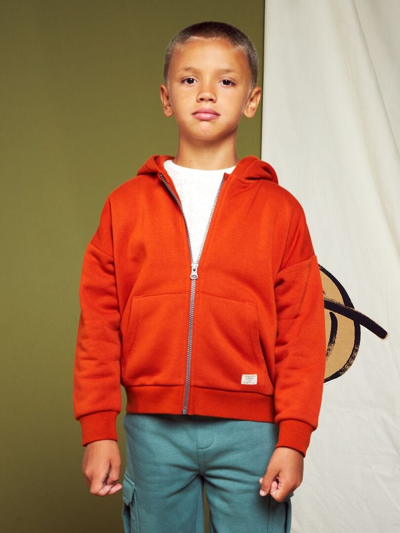 Fleece sweatshirt - WIT
