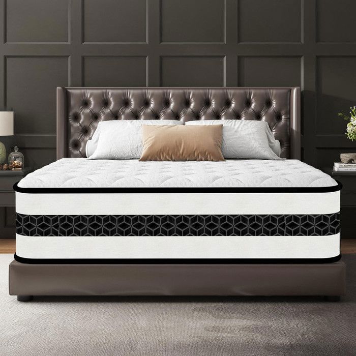 Colchón de 140x190 cm, 30 cm de grosor - YIDATONG® - Premium, ergonómico, hipoalergénico, soporte óptimo, confort.