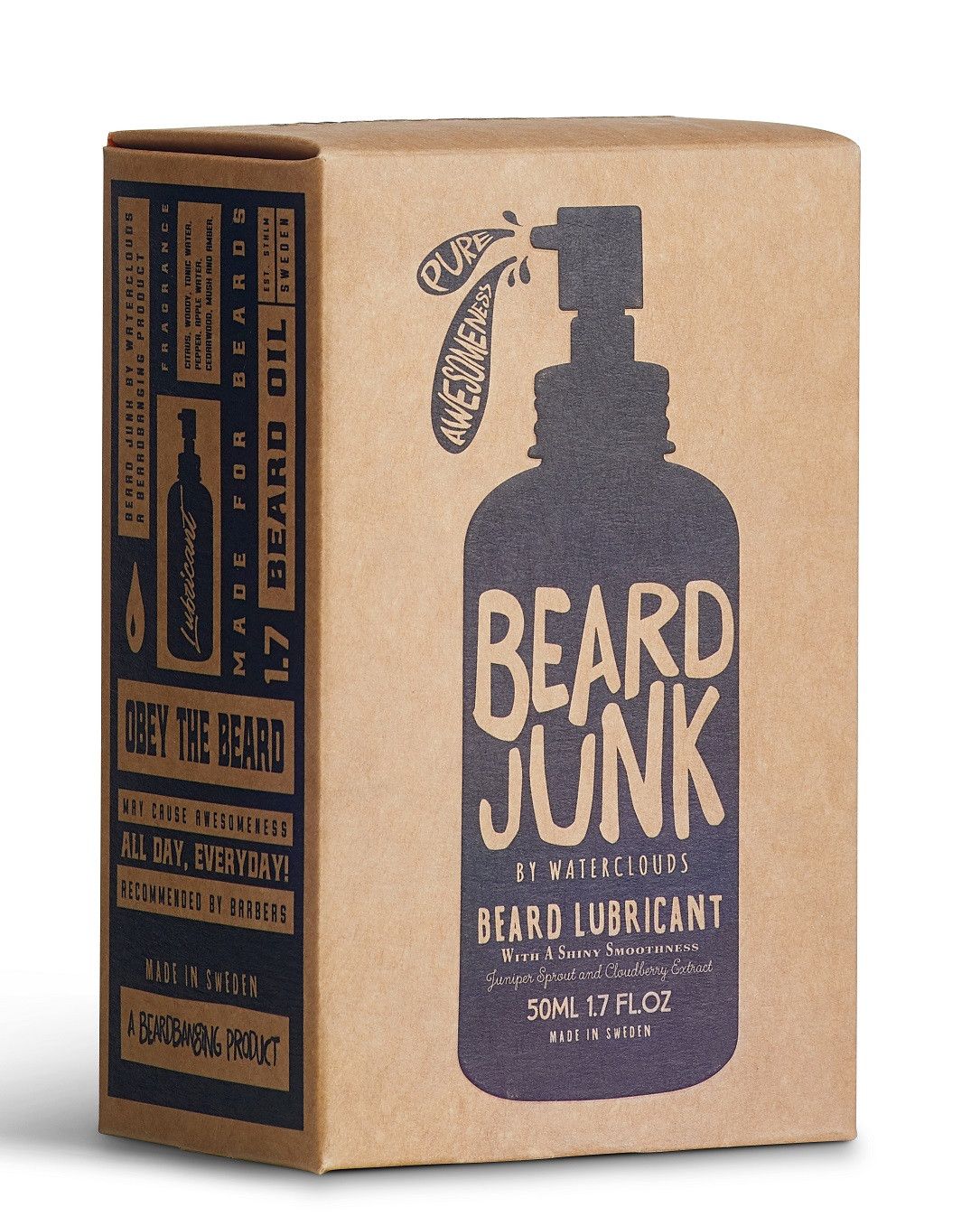 Barzdos ir ūsų priežiūra – lubrikantas skutimosi aliejui „Beard Junk“