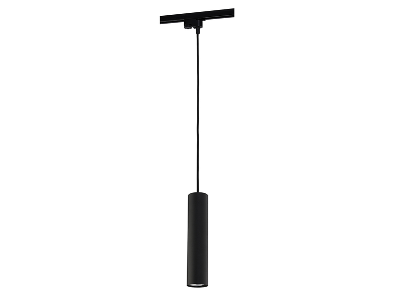 Lampa wisząca szynowa Profile Eye stalowa czarna