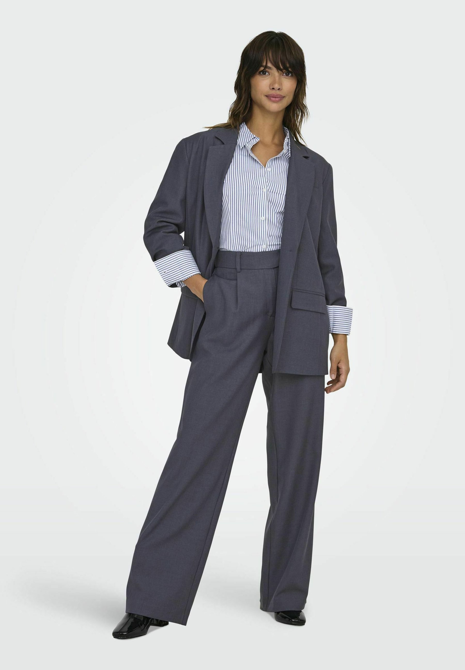 ONLY LINDA STRAIGHT CUT - Broek - nachtelijke hemel
