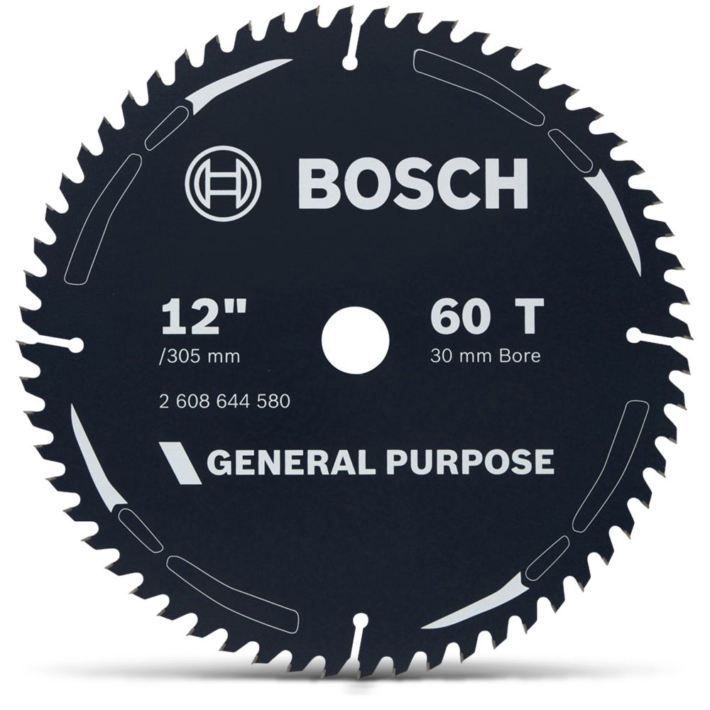 Disco de corte para madeira Bosch de 305 mm com 60 dentes TCT - USO GERAL