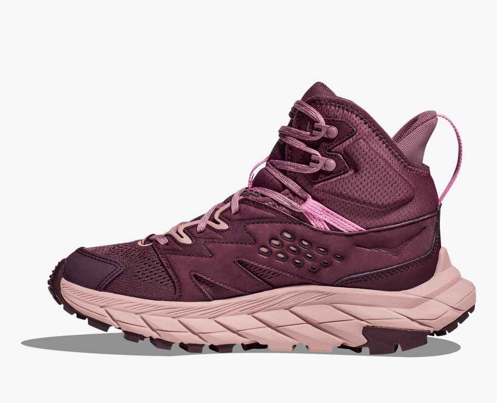 HOKA Anacapa Breeze middels Raisin / Pale Mauve