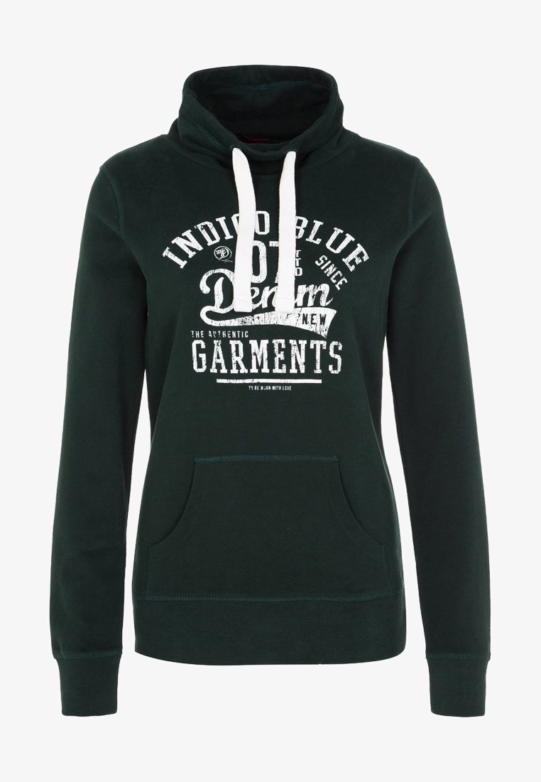 TOM TAILOR DENIM Sweatshirt - donkergroen