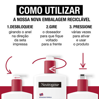 Loción corporal Neutrogena Intense Repair Pack 2 x 750 ml
