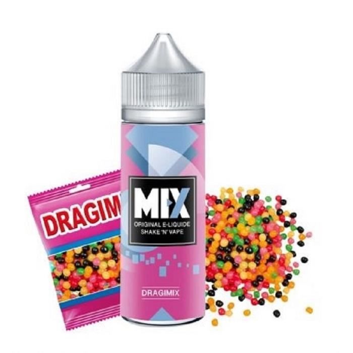 50ML ELIQUID - MERKKI: MIX - MAKU: DRAGIBUS - NIKOTIINITÖN