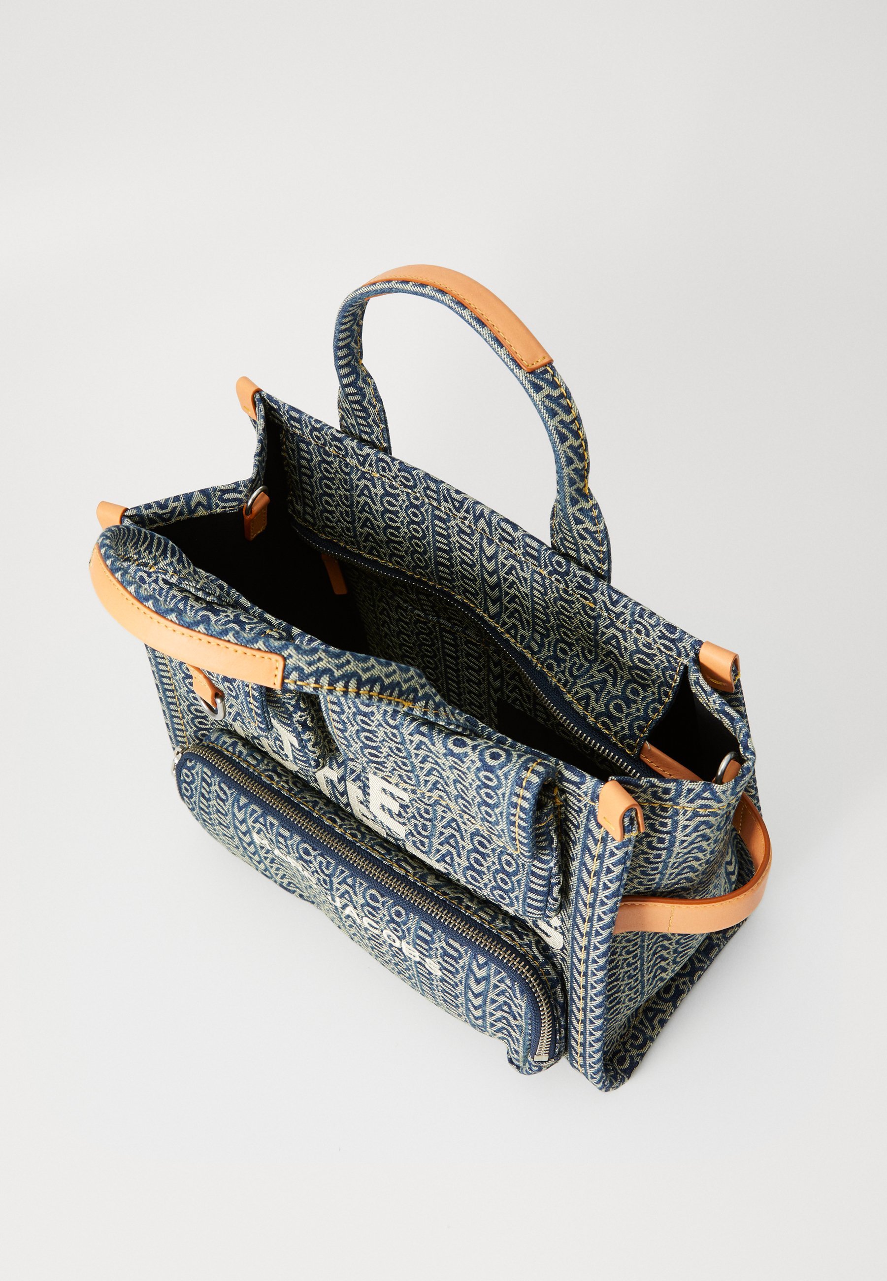 MARC JACOBS THE MEDIUM TOTE - Rankinė - saulės išblukinto džinso spalvos