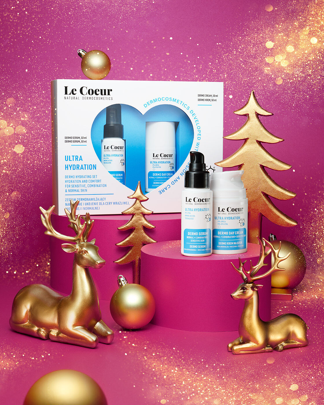 Le Coeur ULTRA HYDRATION SÆT