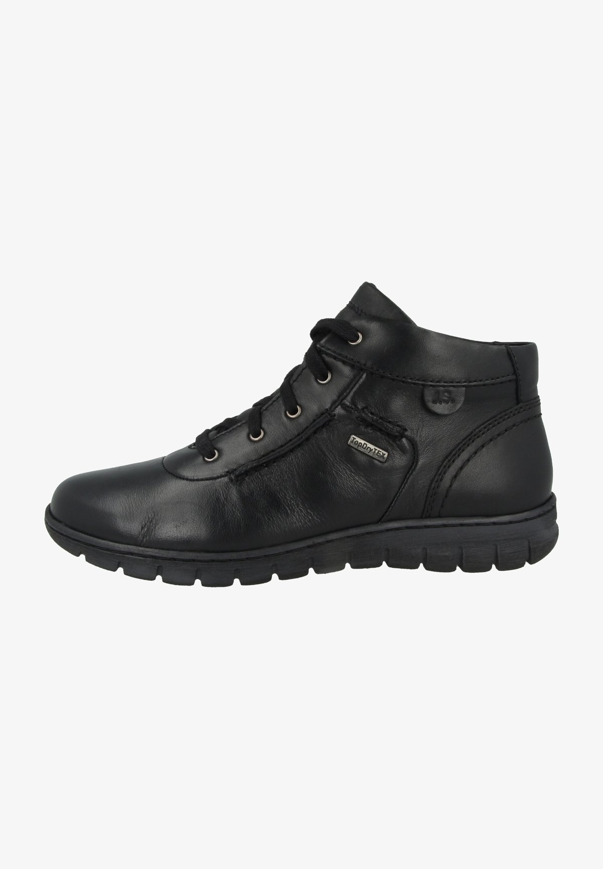 Chaussures à lacets décontractées Josef Seibel - noires