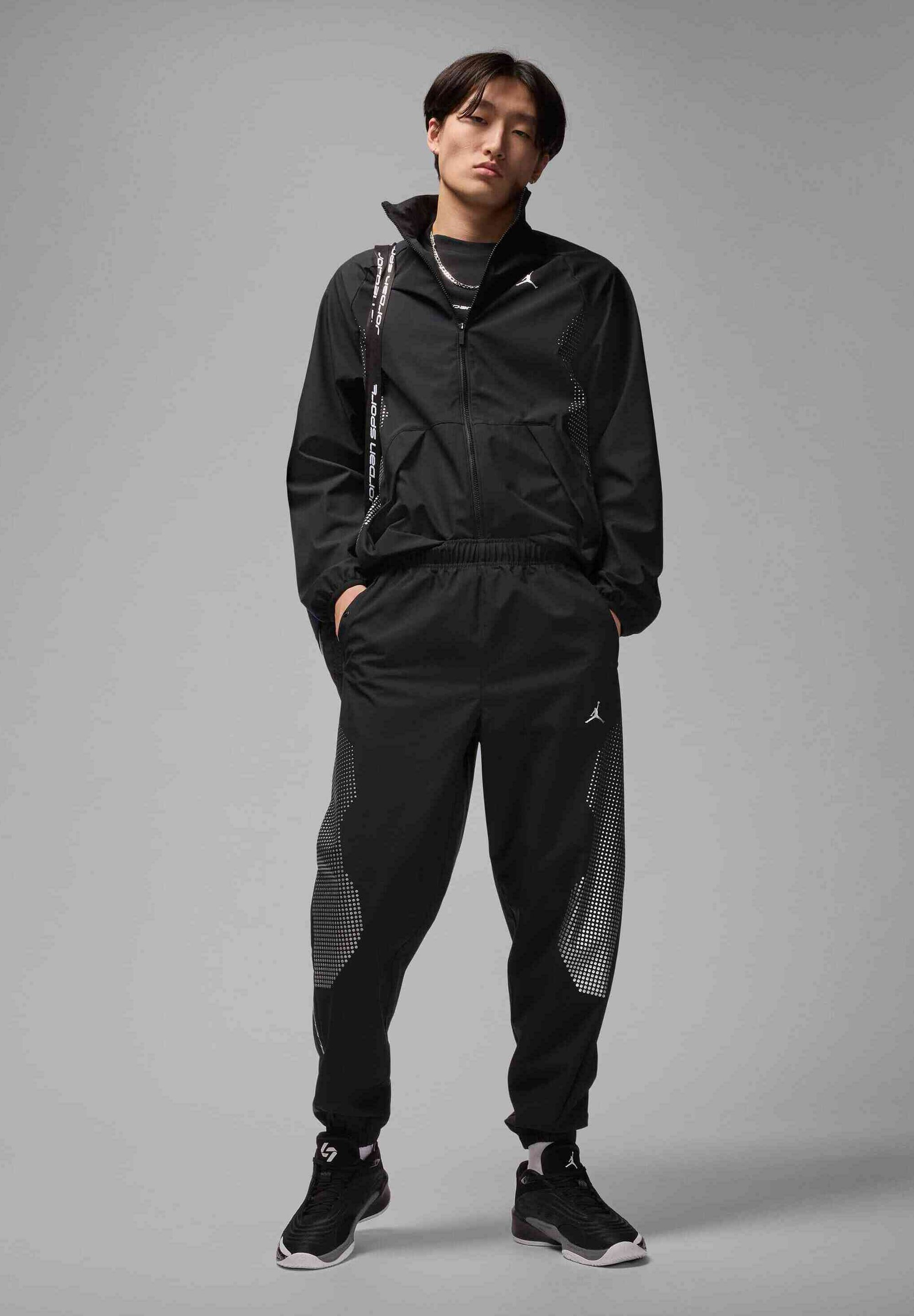 Jordan JORDAN SPORT JAM - Trainingsbroek - zwart metallic zilver