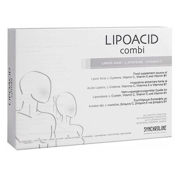 LIPOACID Lipoacid Combi 60 tabletten Antioxidant voedingssupplement