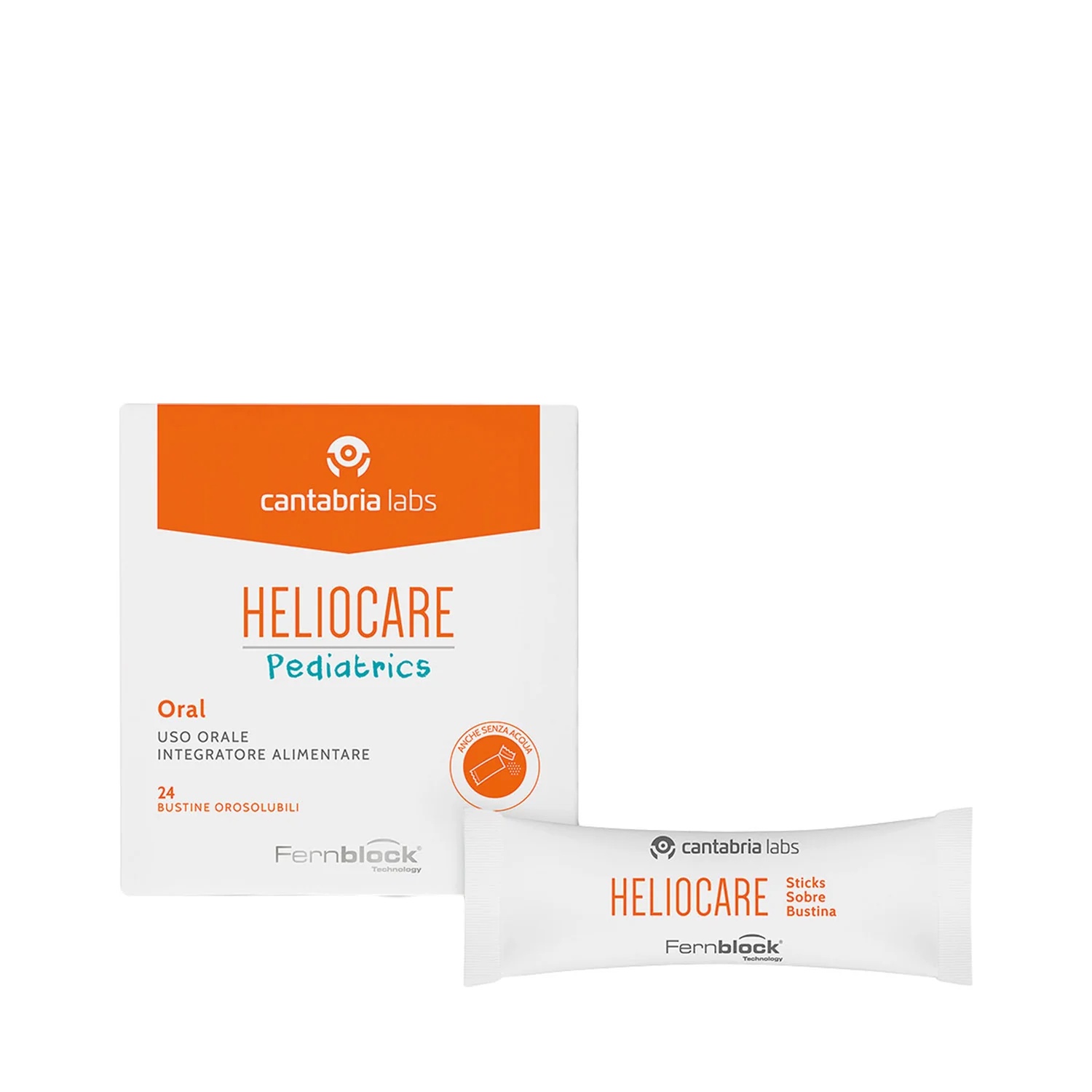 HELIOCARE Heliocare Oral Pediatrics za otroke 24 orodisperzibilnih vrečk