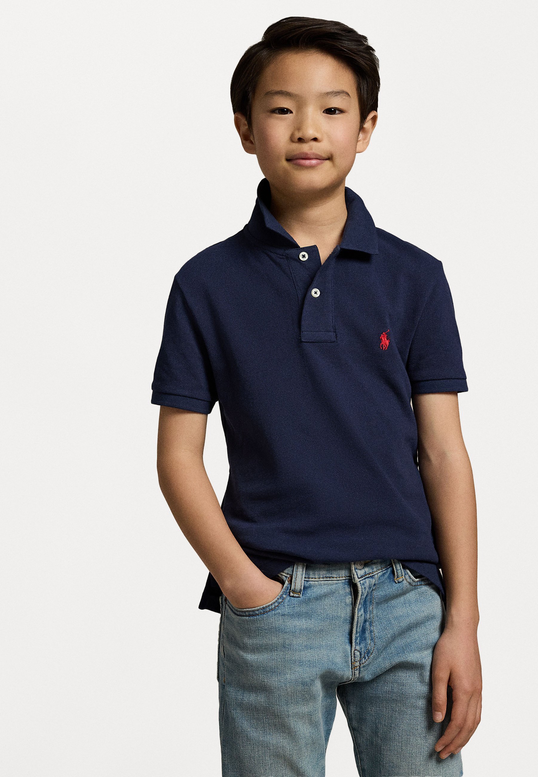 Polo Ralph Lauren CUSTOM FIT TEENS - Poloshirt - Frans marineblauw