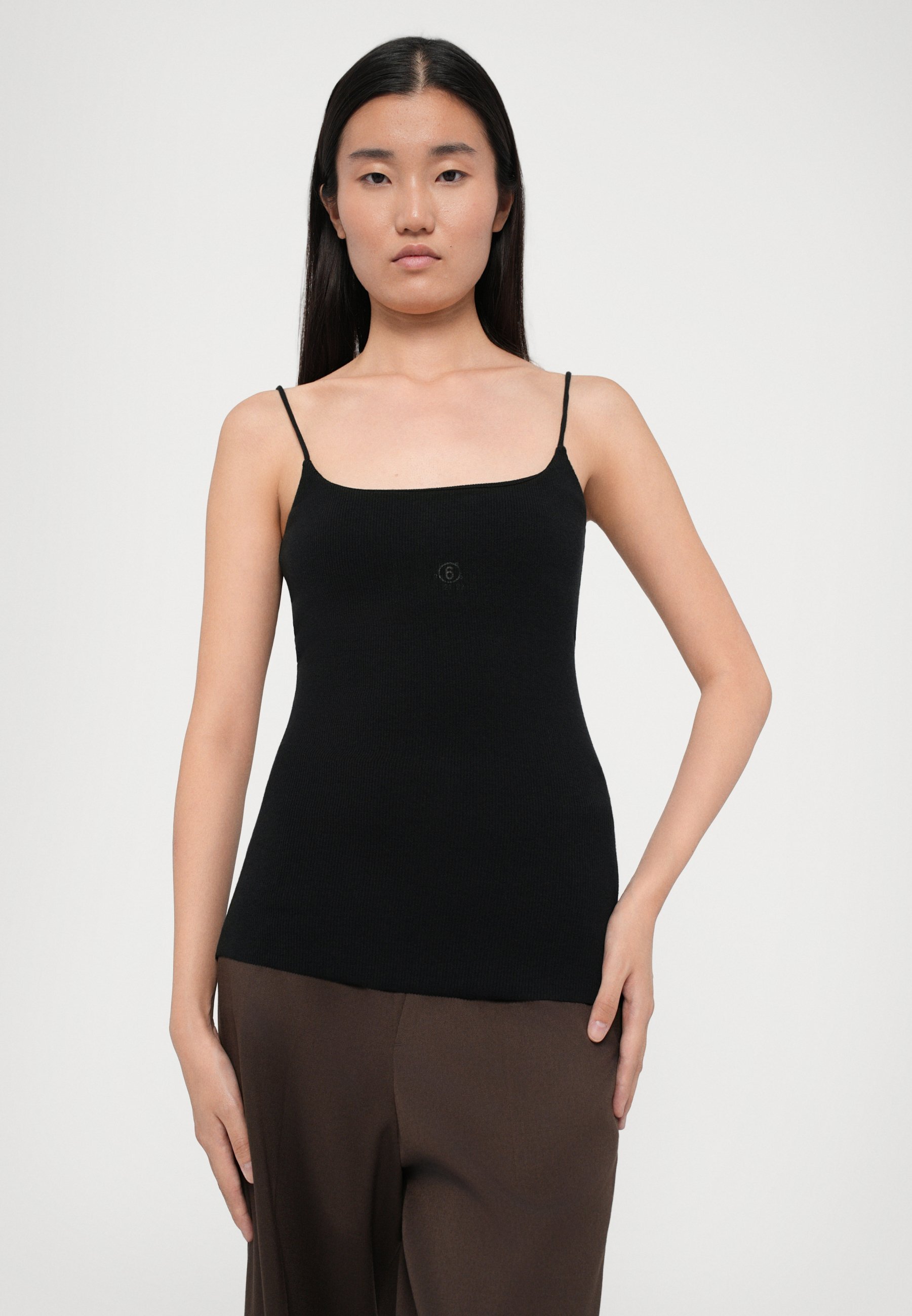 MM6 Maison Margiela TANK - Top - zwart